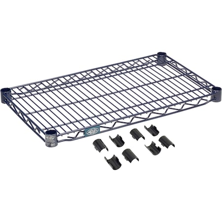 Nexel Nexelon Wire Shelf 24inW x 14inD S1424N